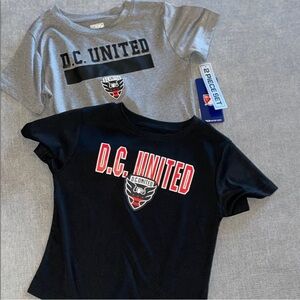 MLS Soccer DC United Short Sleeve Shirts -
2 Piece Set